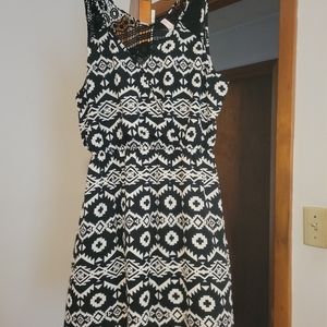 Cute black and white sundress